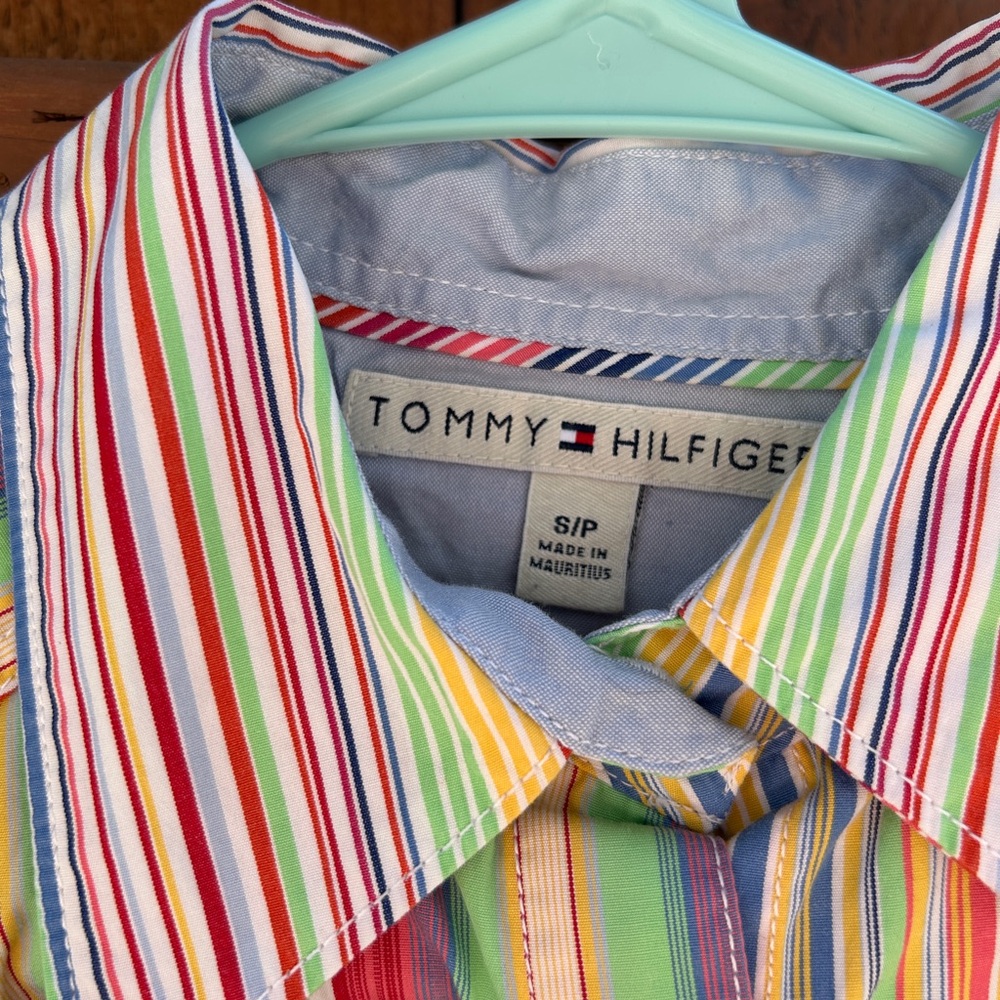 Colorful Striped Button up - Picture 3 of 3